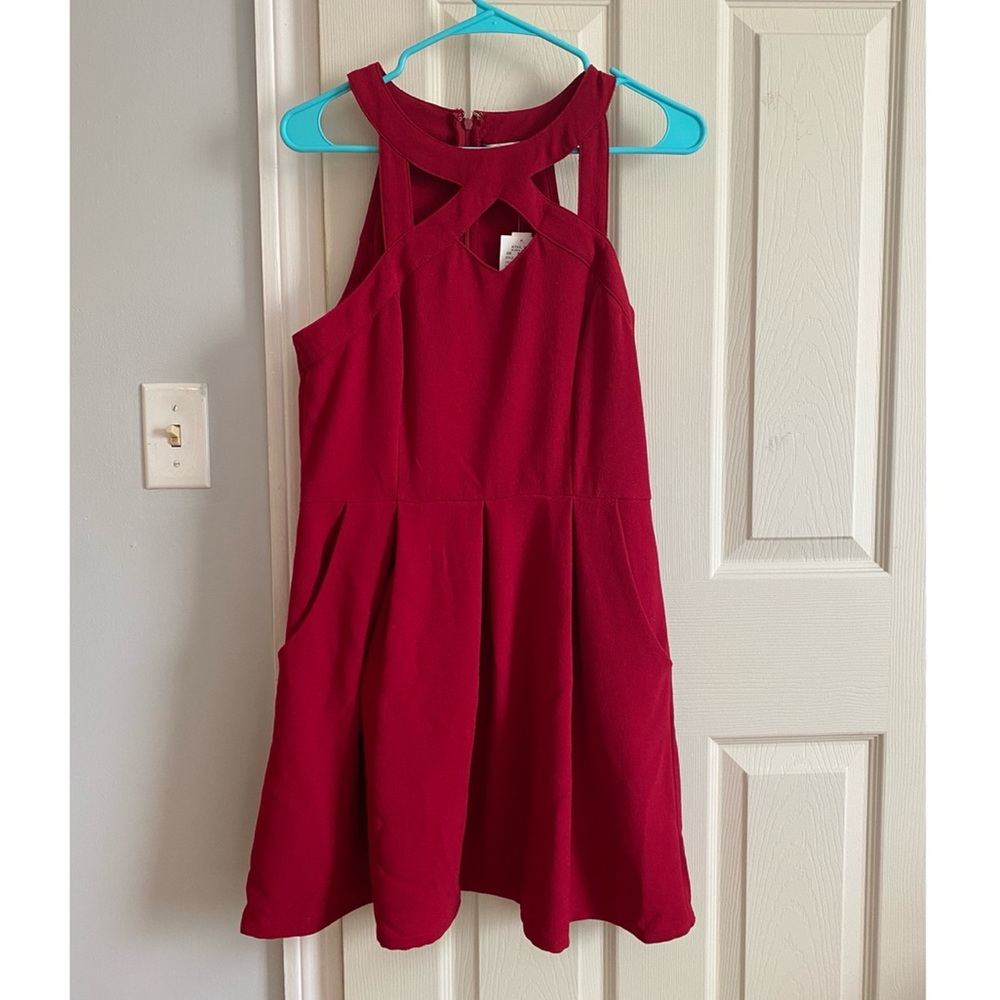Red dress